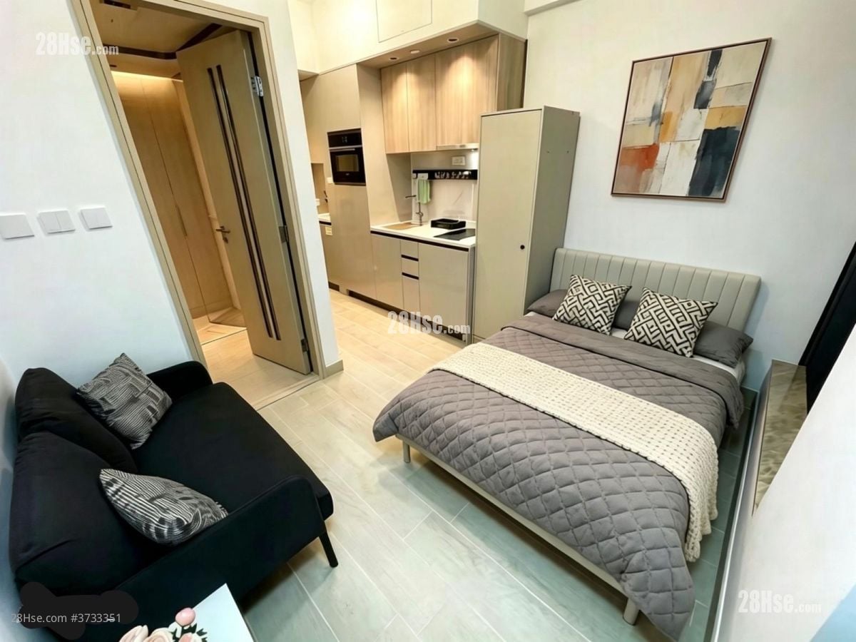 黄金海湾 租盘 开放式间隔 , 1 浴室 212 平方尺