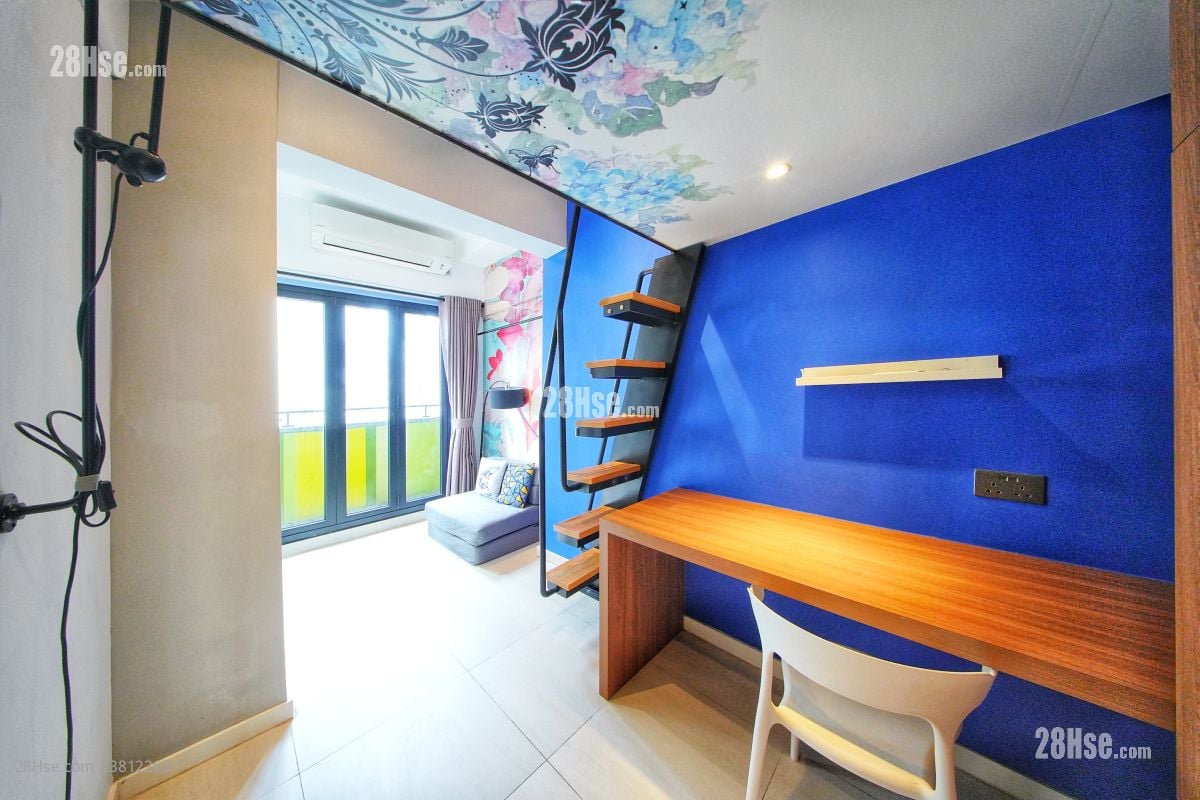 輝豪居 租盤 開放式間隔 , 1 浴室 200 平方呎