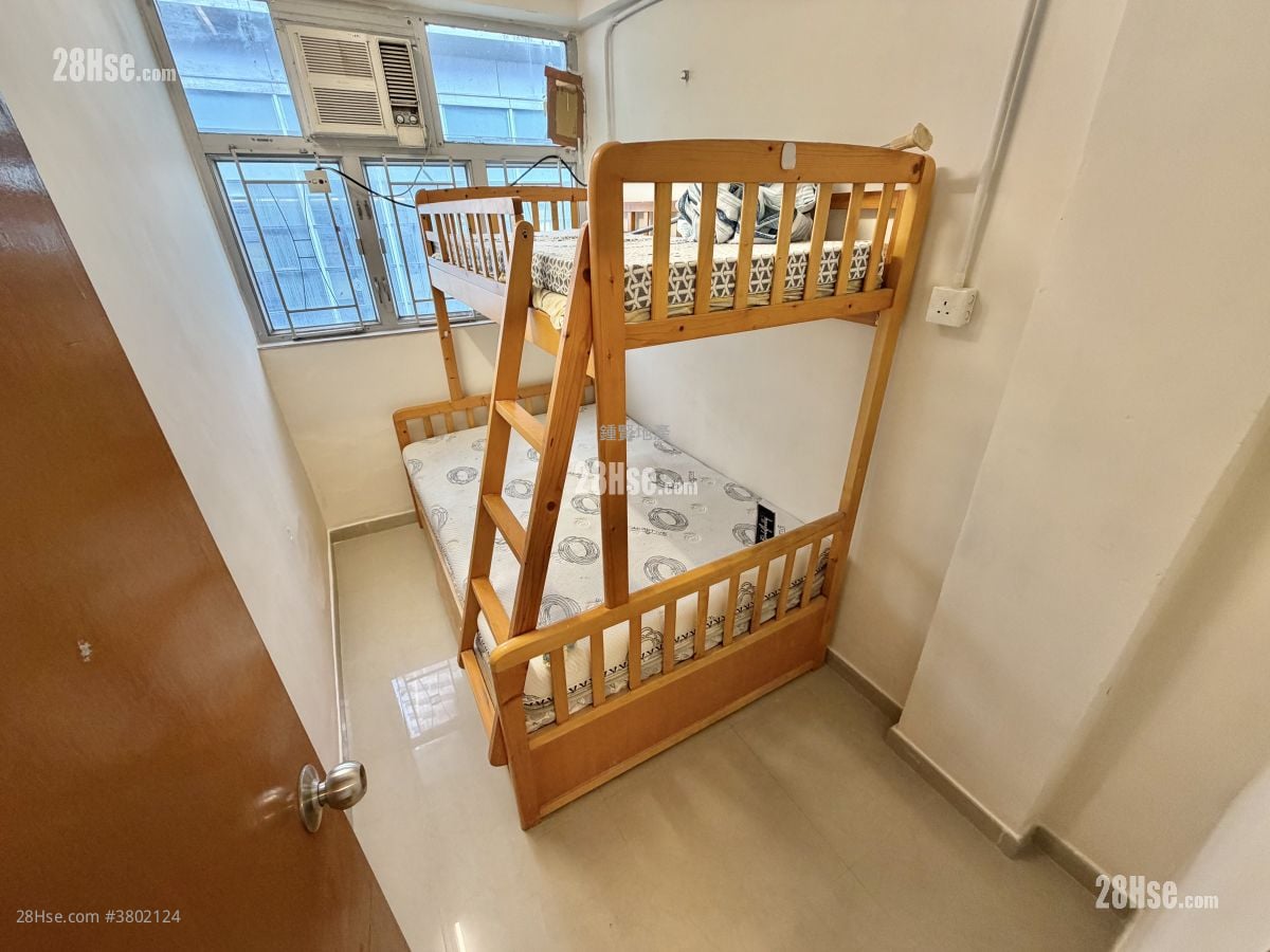 安福大楼 租盘 3 房 , 1 浴室 438 平方尺