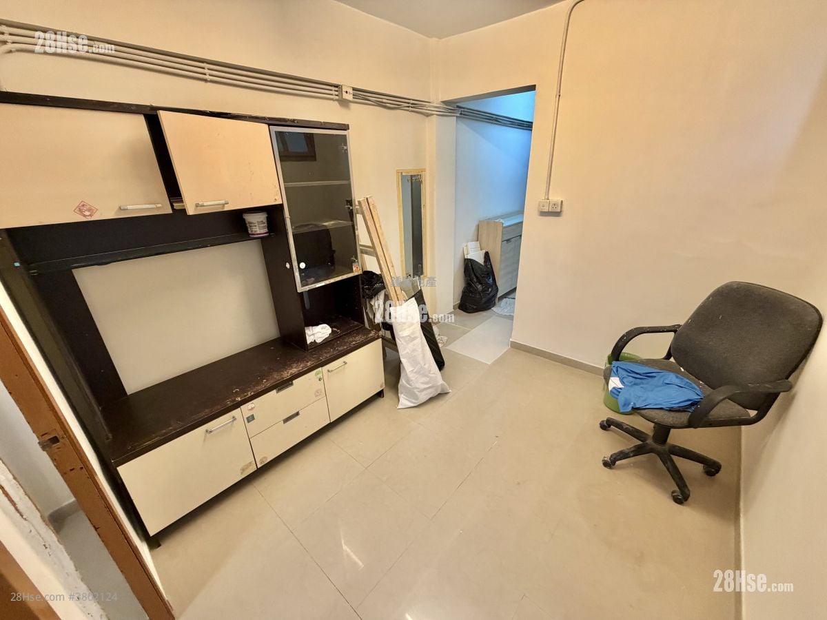 安福大楼 租盘 3 房 , 1 浴室 438 平方尺