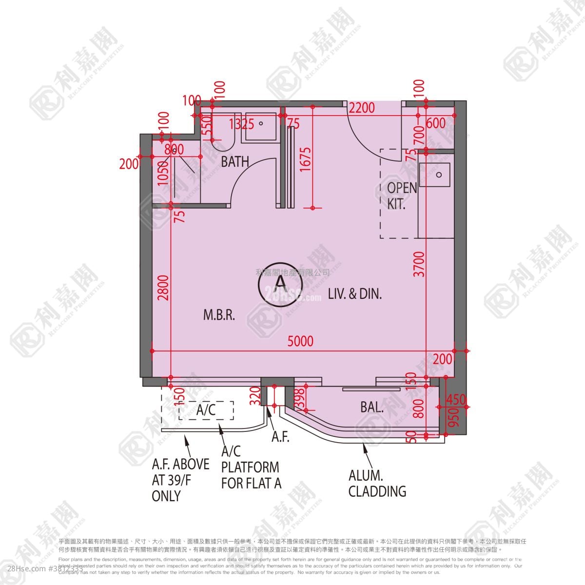 K. Summit Sell 1 Bedroom 293 ft²
