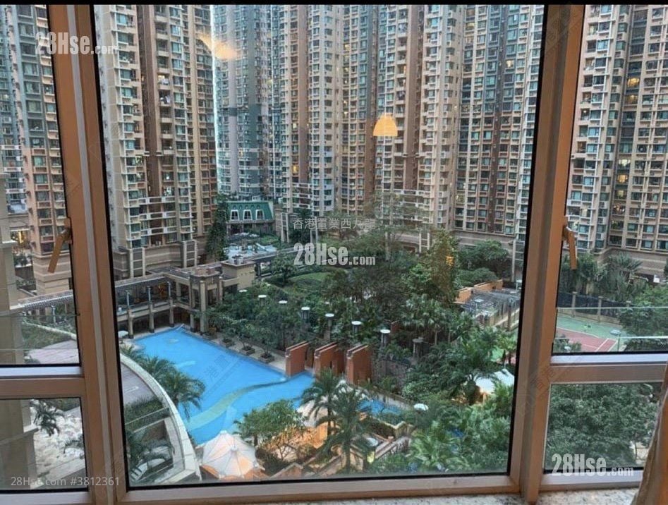 泓景臺 租盤 2 房 , 1 浴室 477 平方呎