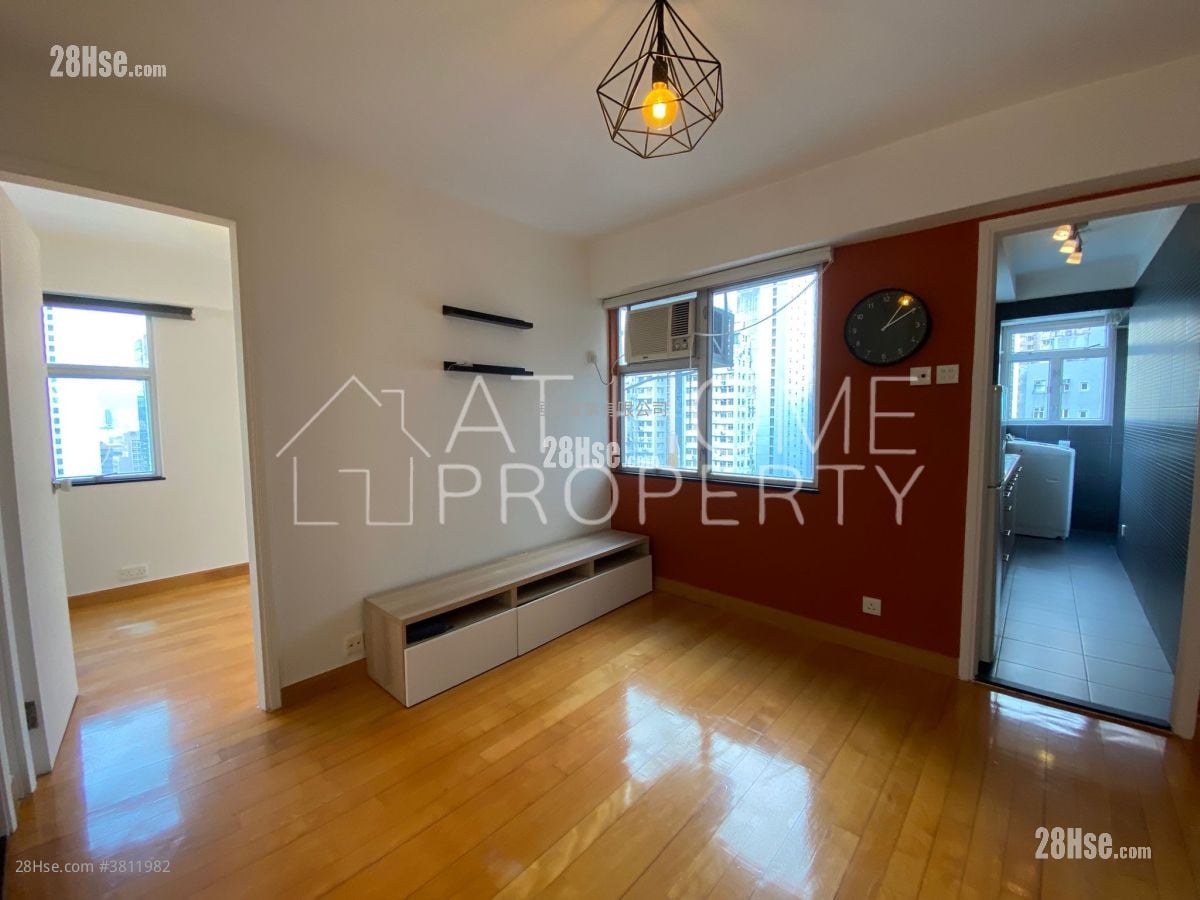 金豪大廈 租盤 1 房 , 1 浴室 403 平方呎