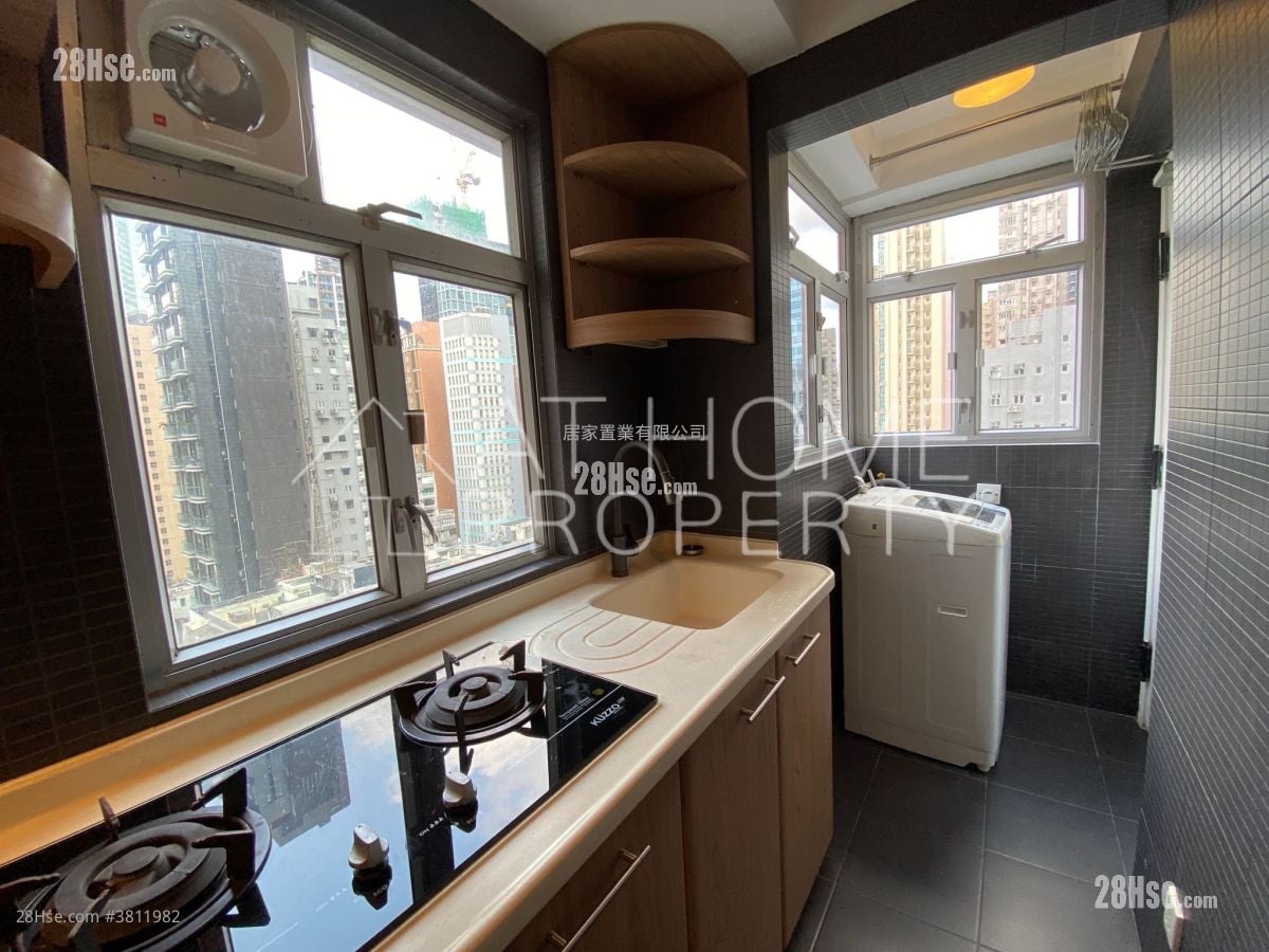 金豪大廈 租盤 1 房 , 1 浴室 403 平方呎