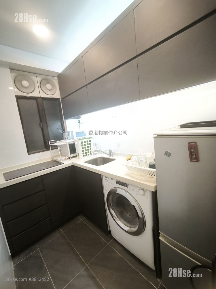 麗園大廈 租盤 2 房 , 1 浴室 374 平方呎