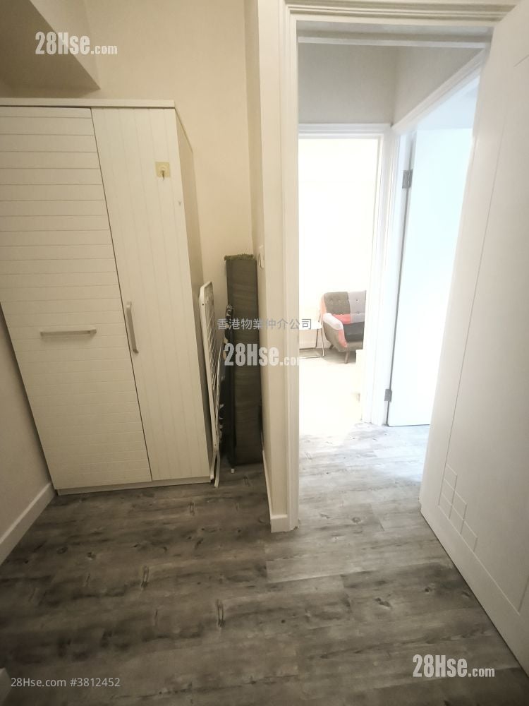 麗園大廈 租盤 2 房 , 1 浴室 374 平方呎