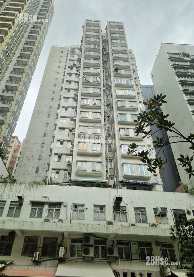 文蔚楼 租盘 2 房 , 1 浴室 510 平方尺