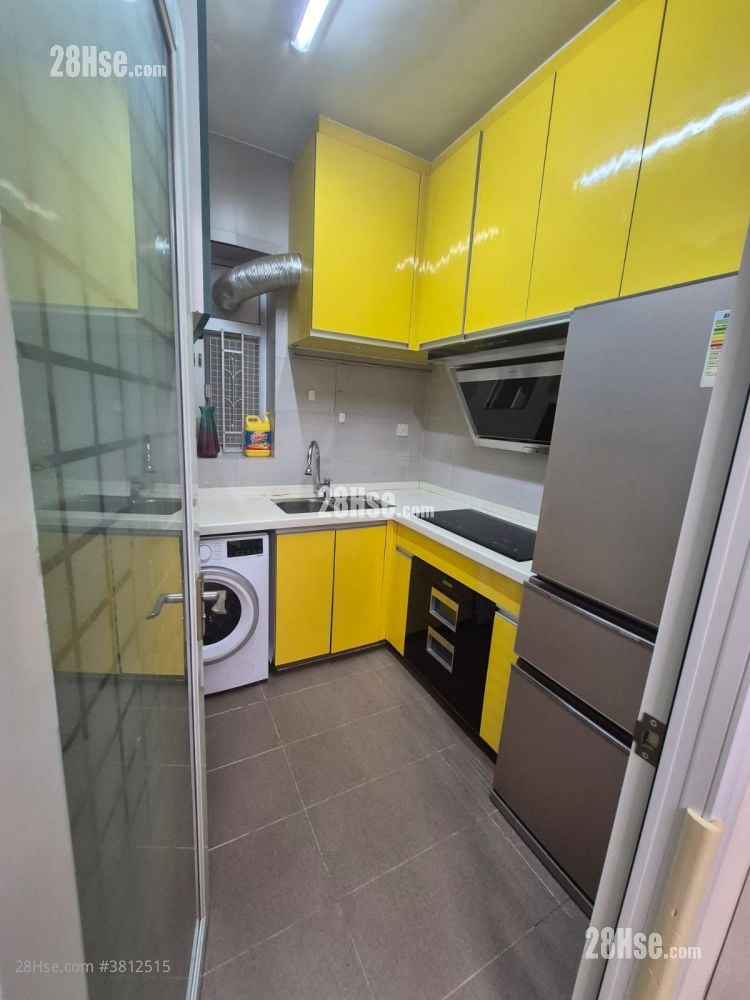 文蔚楼 租盘 2 房 , 1 浴室 510 平方尺