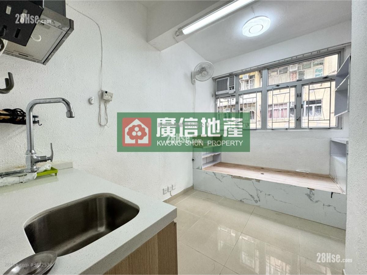 廣福大廈 租盤 開放式間隔 , 1 浴室 110 平方呎