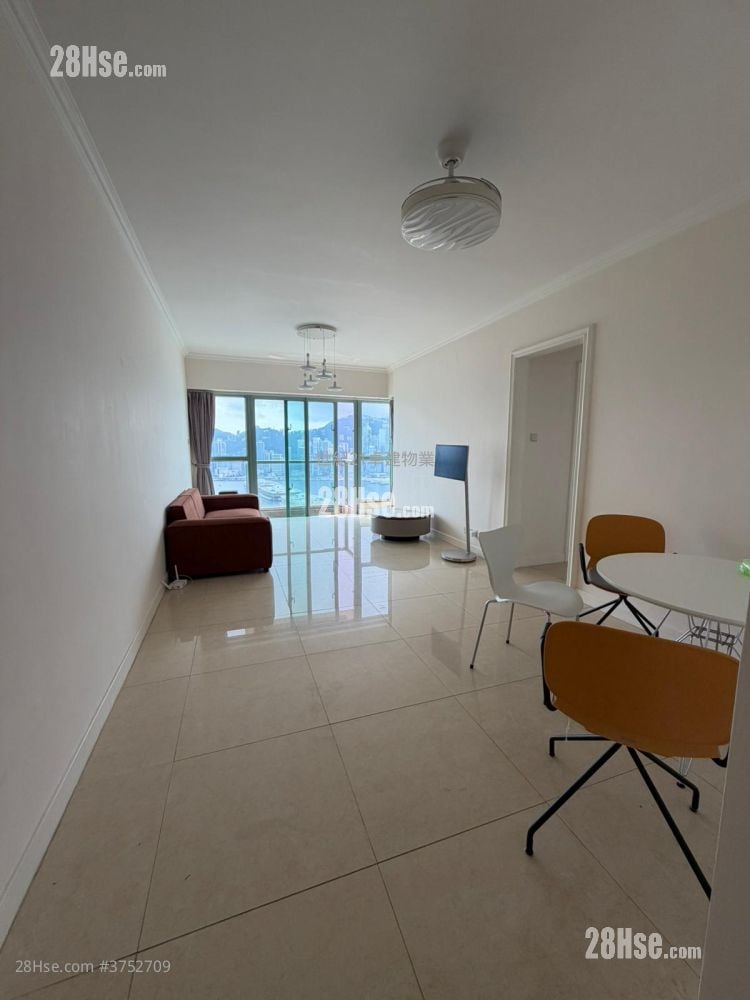 港景峰 租盤 3 房 , 2 浴室 821 平方呎