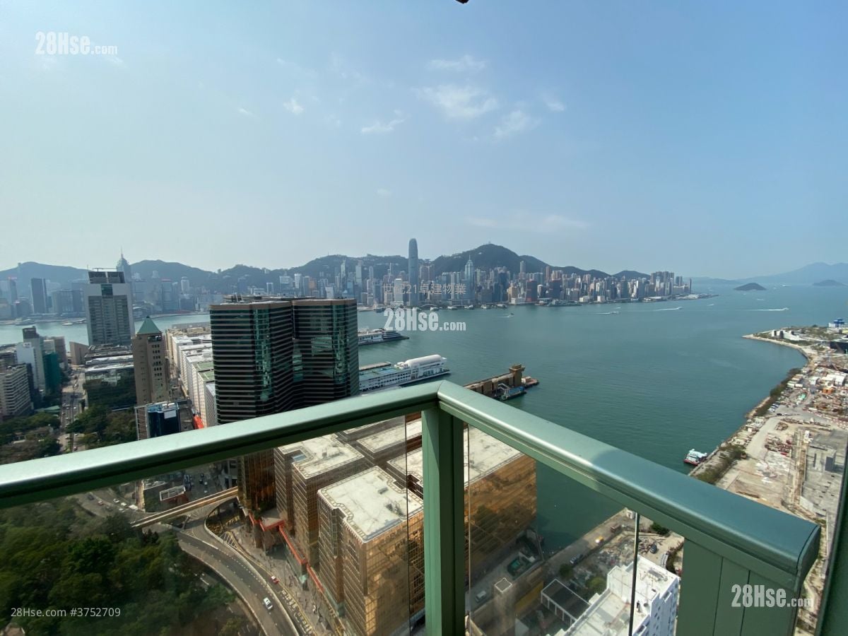 港景峰 租盤 3 房 , 2 浴室 821 平方呎