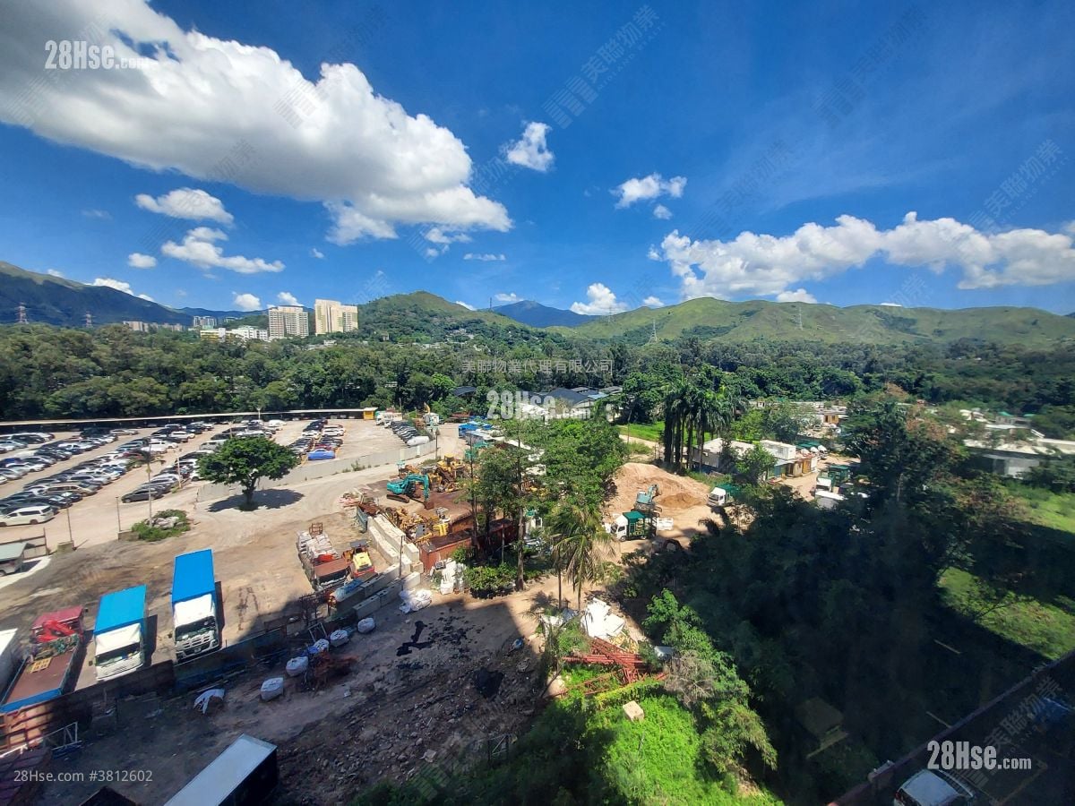 景观: Yoho Town 租盘 2 房 , 1 浴室 393 平方尺