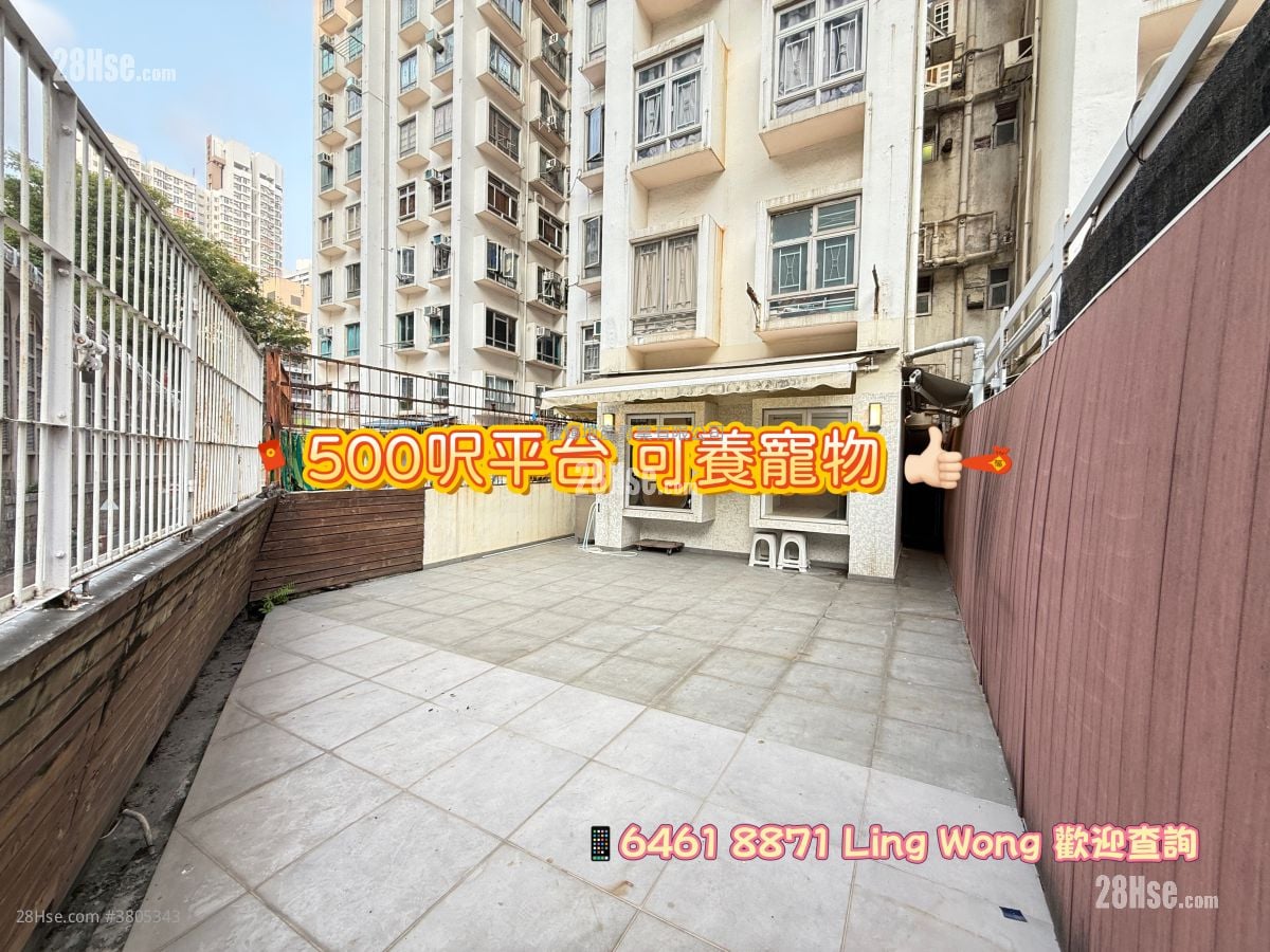 Hong Fai Building Rental 2 Bedrooms , 1 Bathroom 210 ft²
