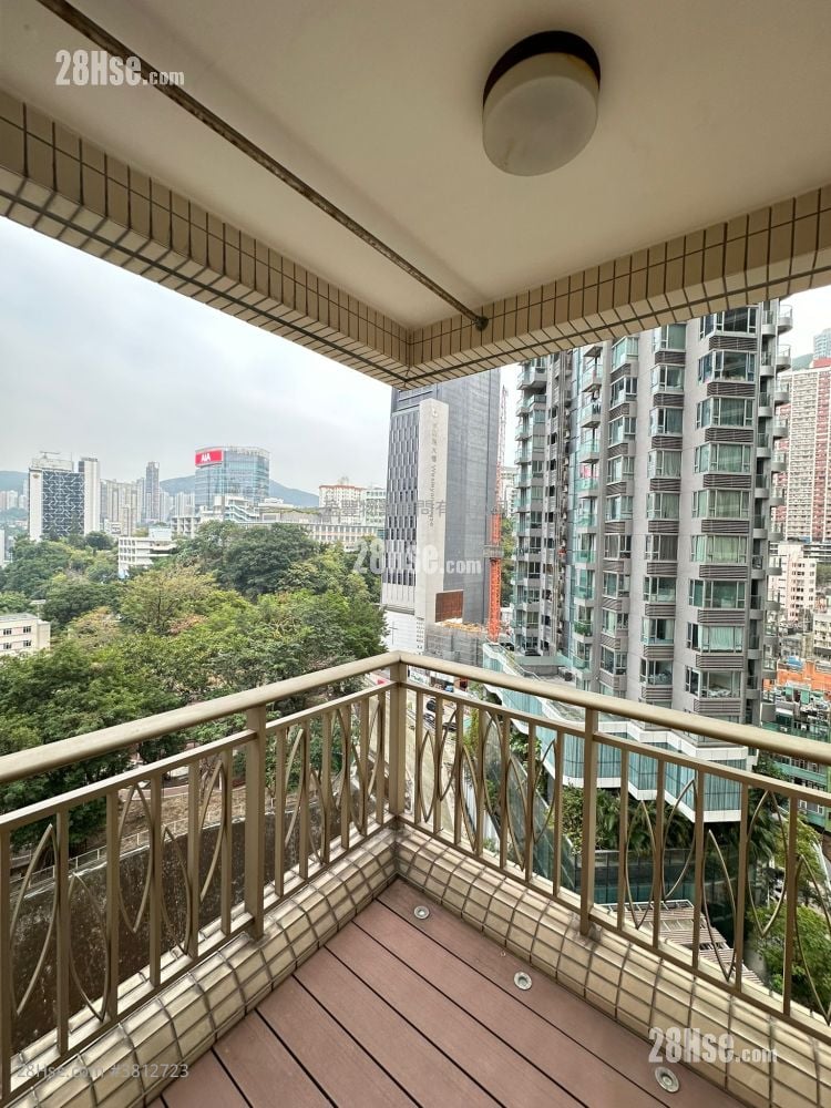 露台: 尚翹峰 售盤 3 房 , 2 浴室 604 平方呎