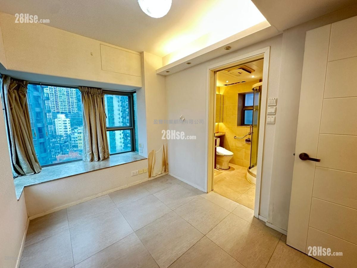 主人房: 尚翹峰 售盤 3 房 , 2 浴室 604 平方呎