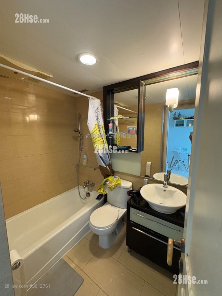 泓景台 租盘 2 房 , 1 浴室 506 平方尺