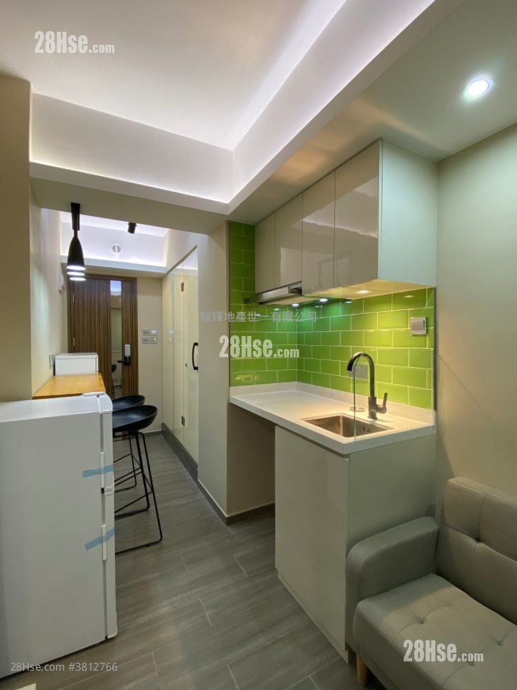 百德大廈 租盤 1 房 , 1 浴室 200 平方呎