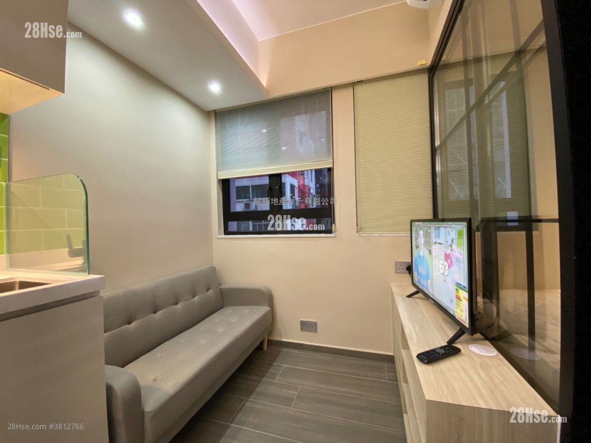 百德大廈 租盤 1 房 , 1 浴室 200 平方呎