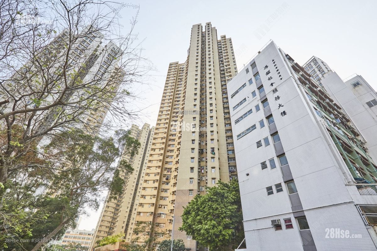 葵康苑 售盘 2 房 , 1 浴室 477 平方尺