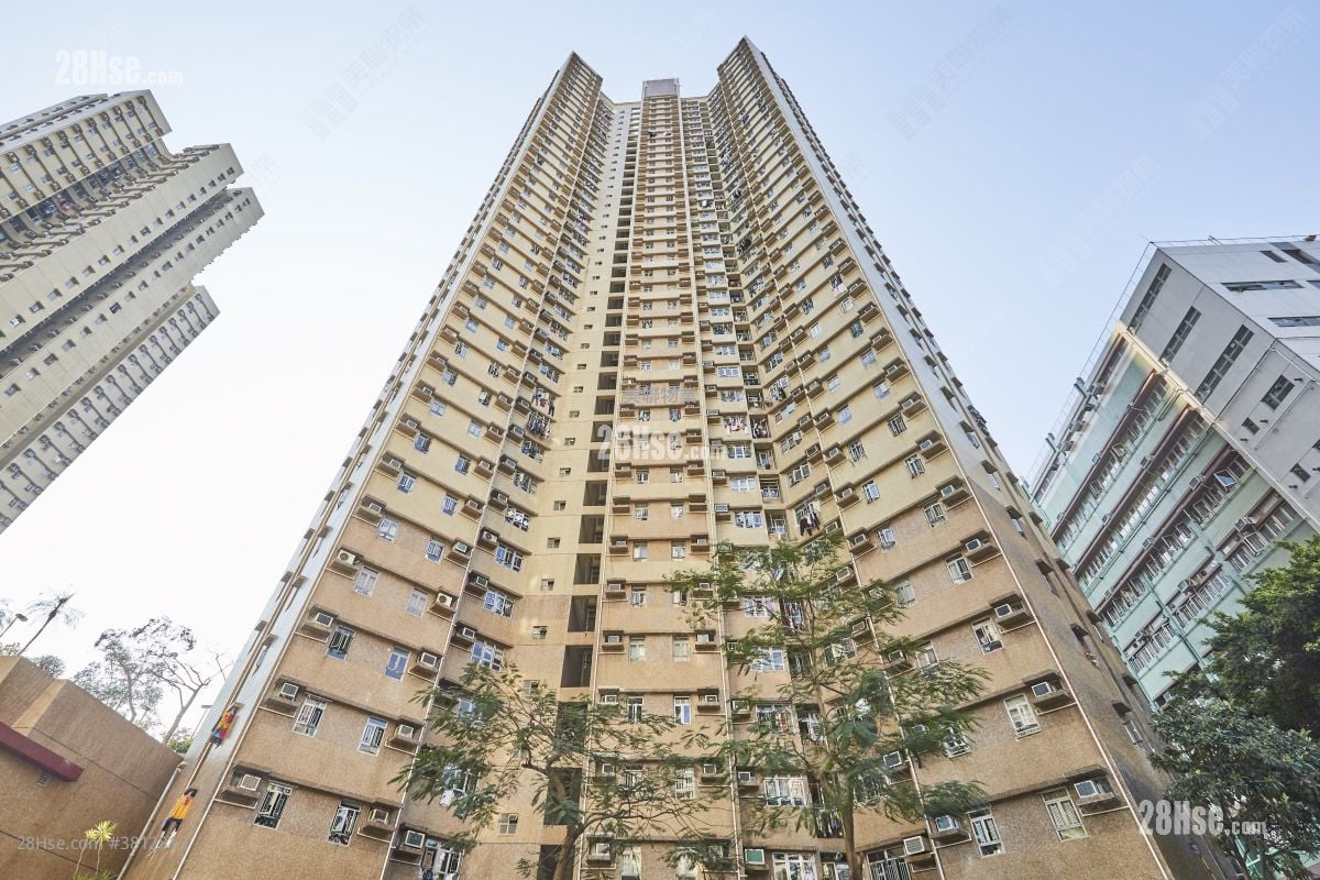 葵康苑 租盘 2 房 , 1 浴室 477 平方尺