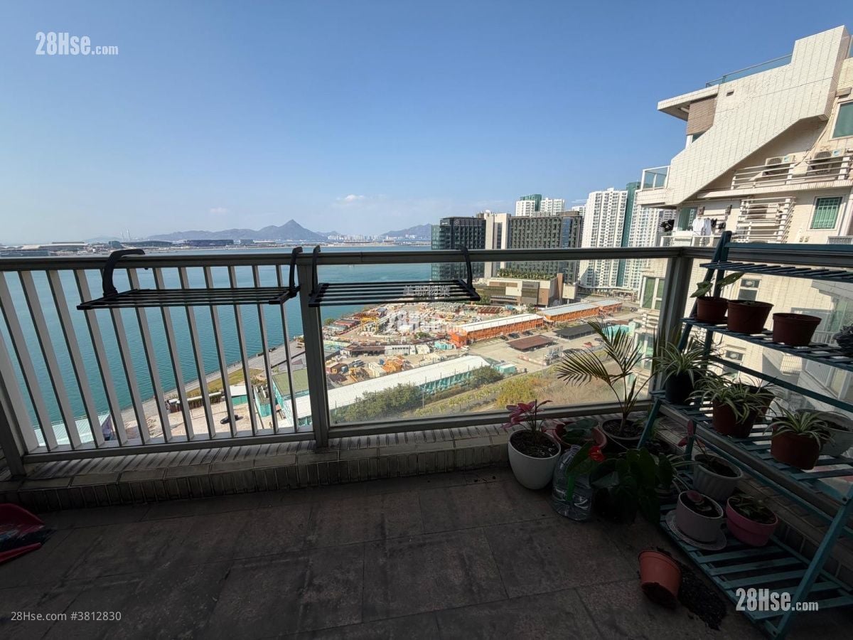 蓝天海岸 租盘 3 房 , 2 浴室 1,362 平方尺