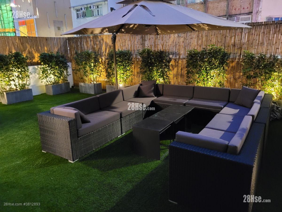 华利楼 租盘 开放式间隔 , 1 浴室 260 平方尺