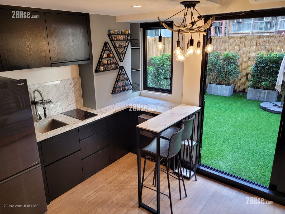 华利楼 租盘 开放式间隔 , 1 浴室 260 平方尺