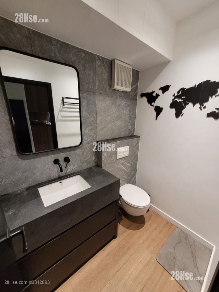 华利楼 租盘 开放式间隔 , 1 浴室 260 平方尺
