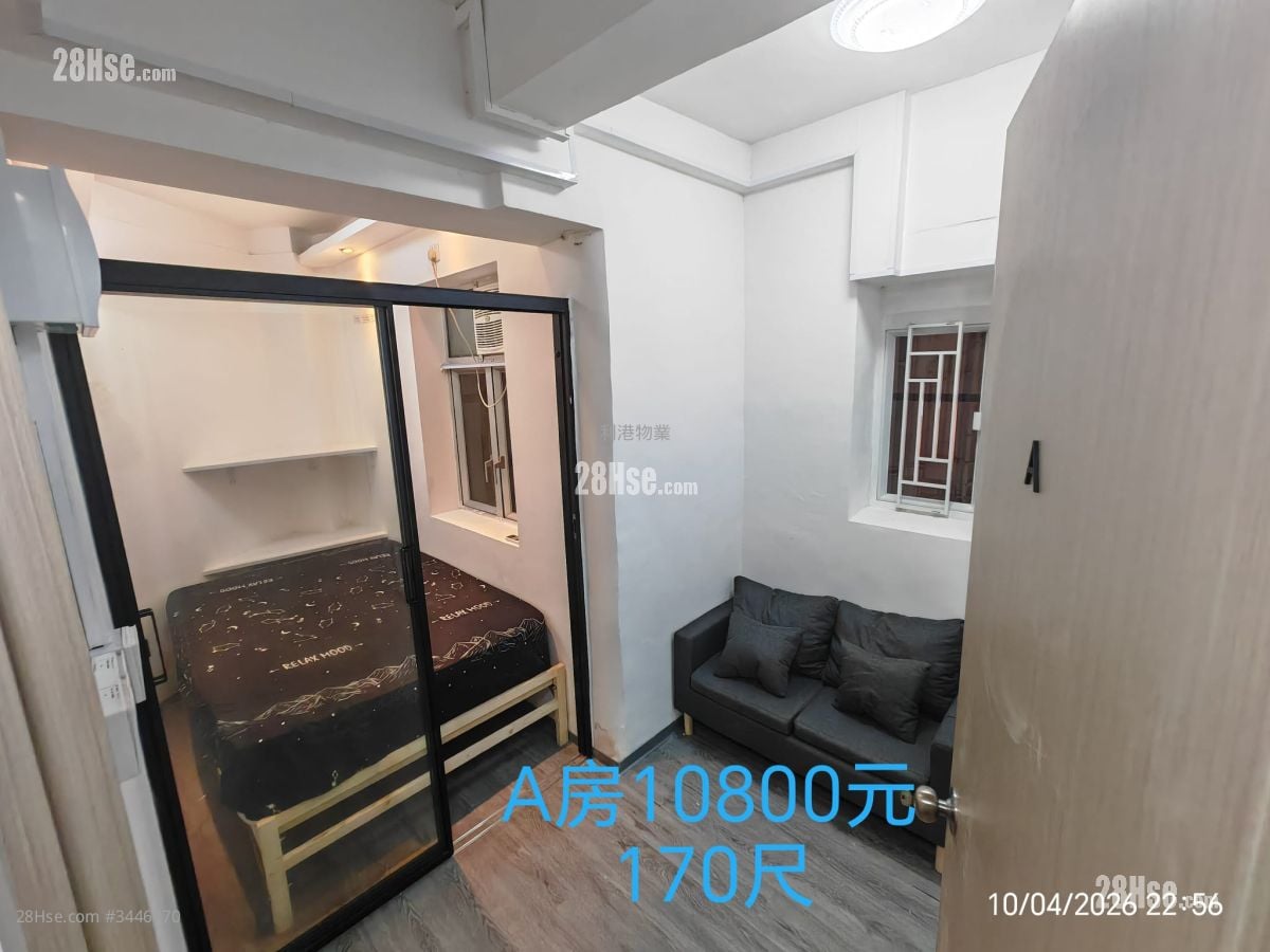 波斯富大廈 租盤 開放式間隔 , 1 浴室 210 平方呎