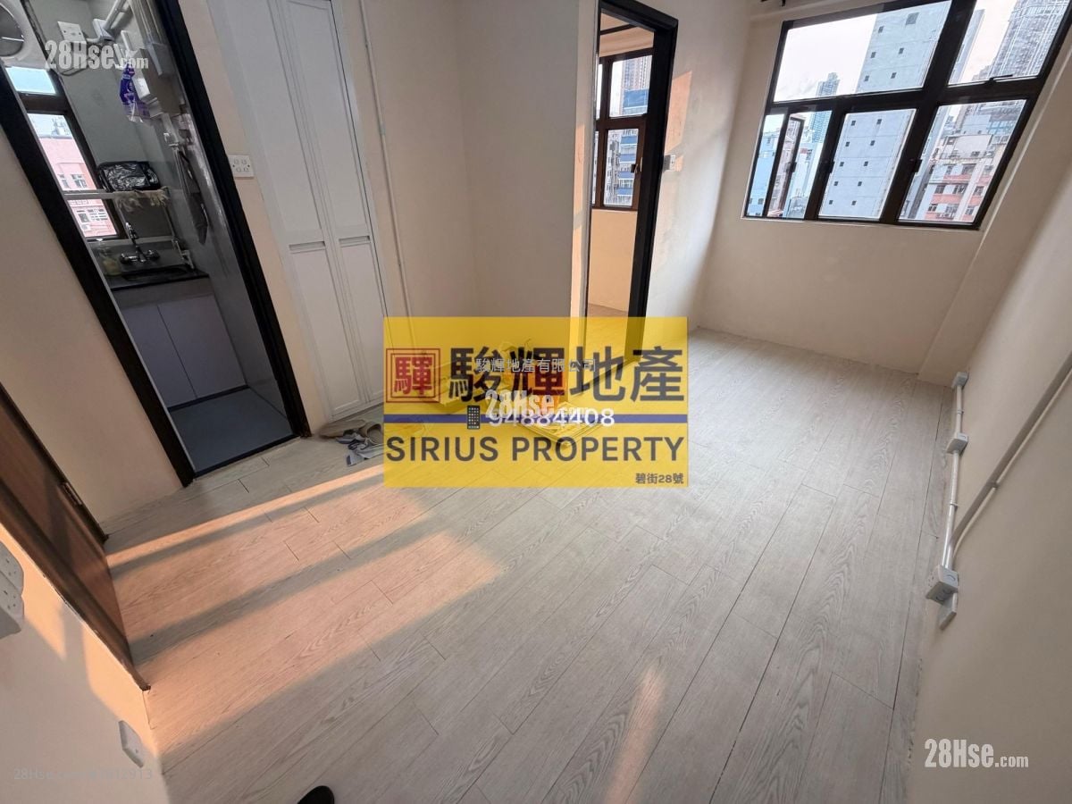 啟運大廈 租盤 1 房 , 1 浴室 228 平方呎