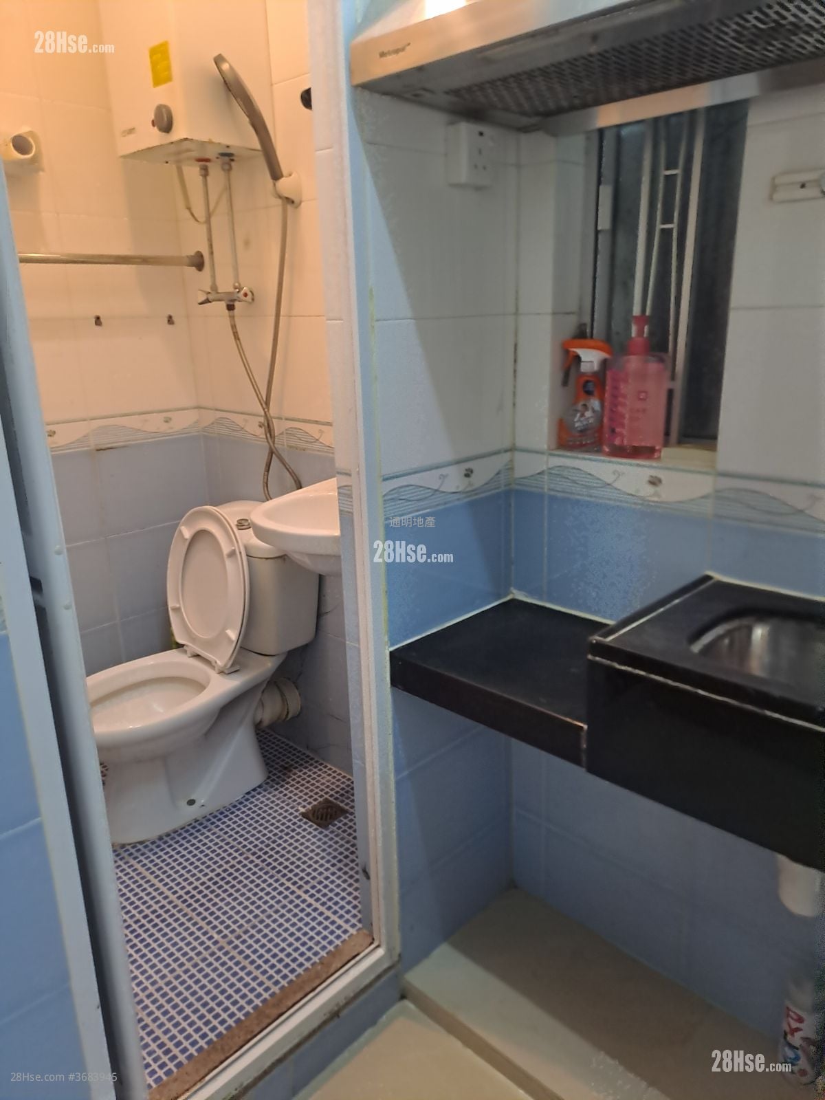 集景楼 租盘 开放式间隔 , 1 浴室 150 平方尺