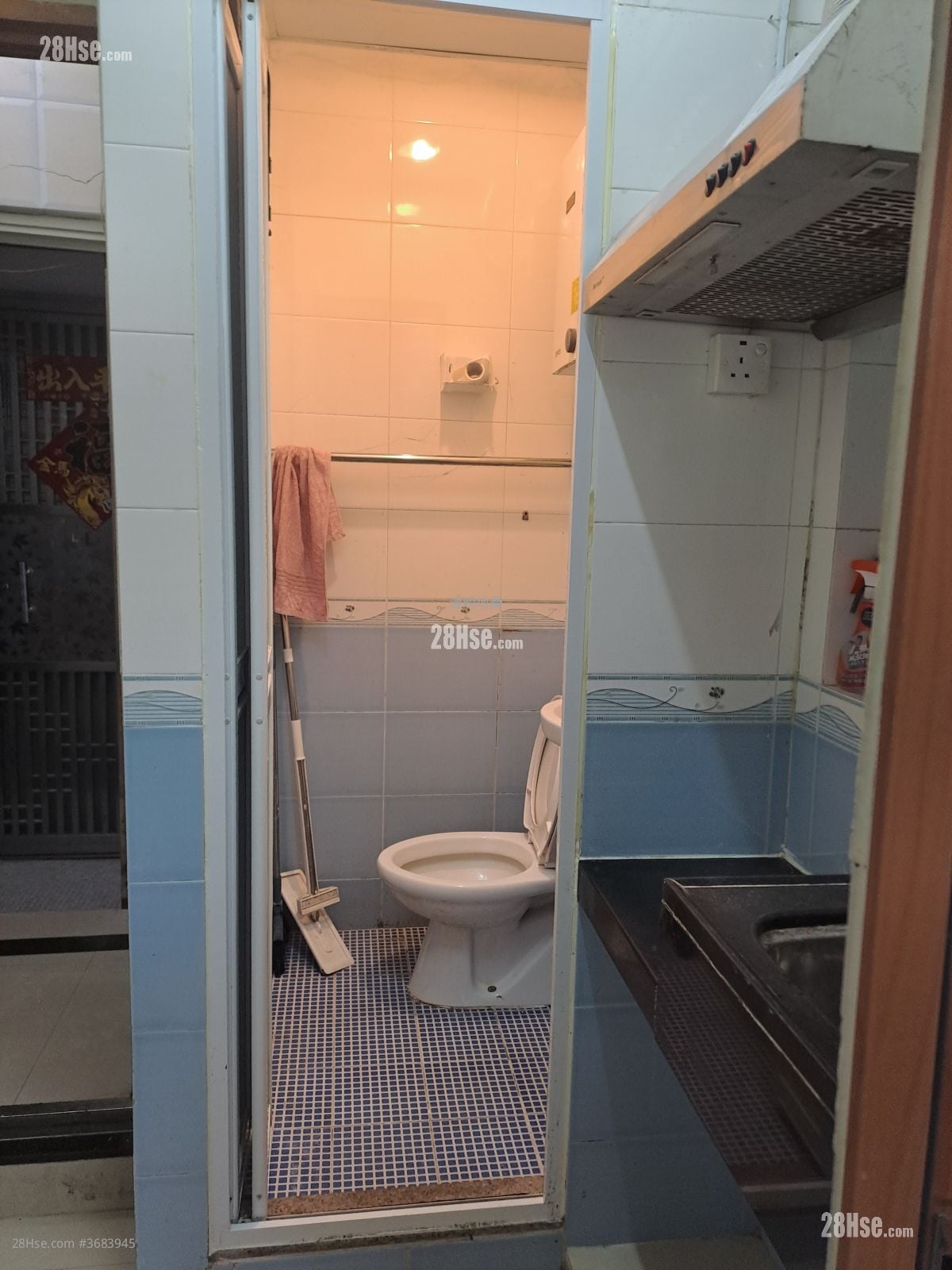 集景楼 租盘 开放式间隔 , 1 浴室 150 平方尺