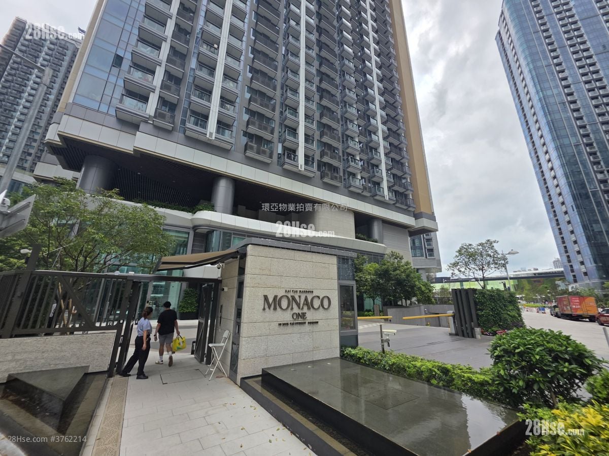 Monaco One 售盘 2 房 , 1 浴室 457 平方尺