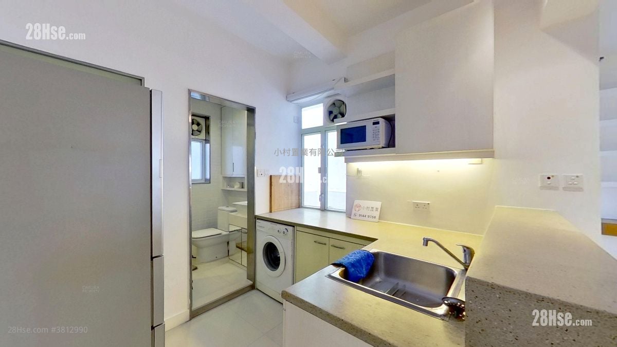 厨房: 永宁大厦 租盘 1 房 , 1 浴室 556 平方尺