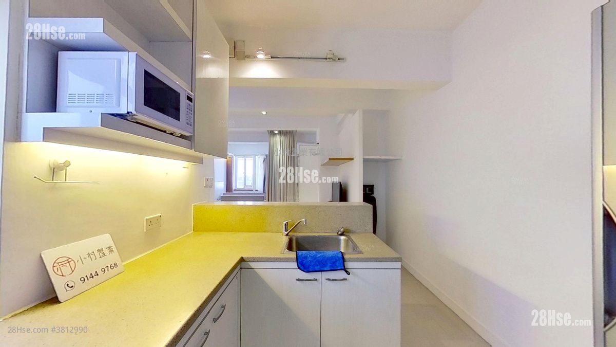 厨房: 永宁大厦 租盘 1 房 , 1 浴室 556 平方尺