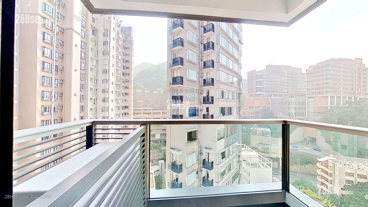 露台: 寓成峰 租盘 1 房 , 1 浴室 333 平方尺