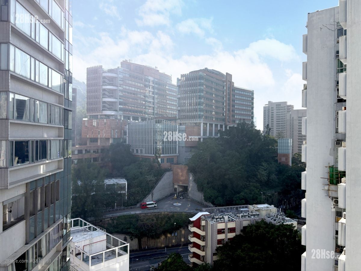 景观: 寓成峰 租盘 1 房 , 1 浴室 333 平方尺