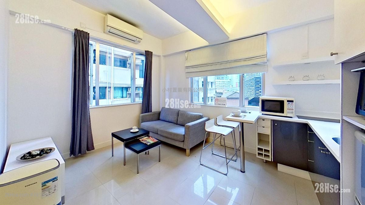 厅: 士丹顿街2-4号 租盘 2 房 , 1 浴室 380 平方尺