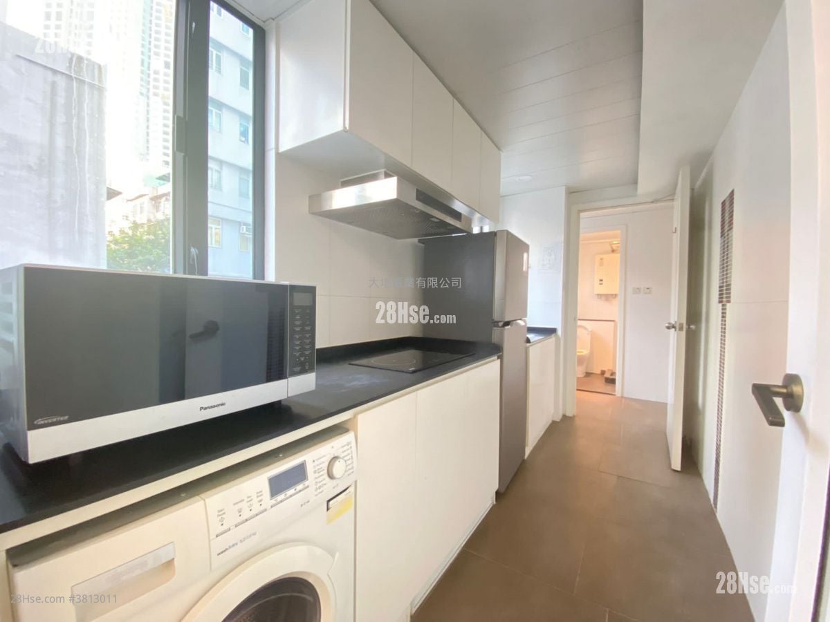 晴峰居 租盘 2 房 , 1 浴室 548 平方尺