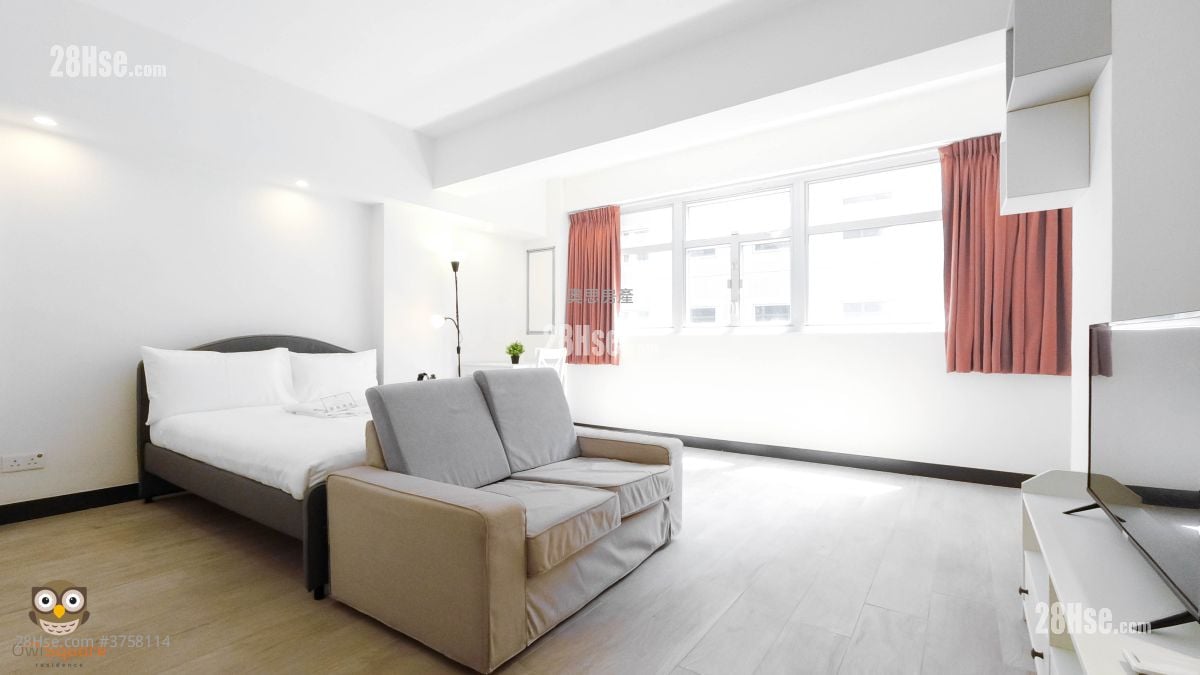 2-11/F, Dannies House, 20 Luard Road, Wan Chai Rental Studio , 1 Bathroom 420 ft²