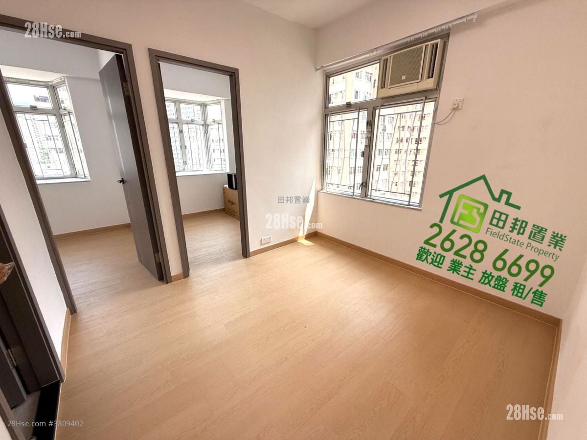 富丽花园 租盘 2 房 , 1 浴室 313 平方尺