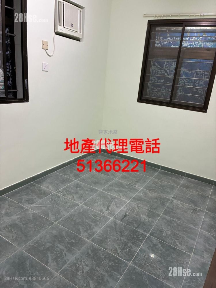 村屋 租盤 1 房 , 1 浴室 380 平方呎