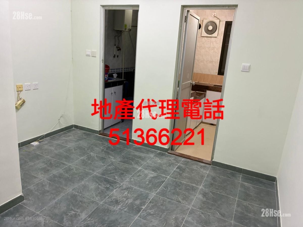 村屋 租盤 1 房 , 1 浴室 380 平方呎