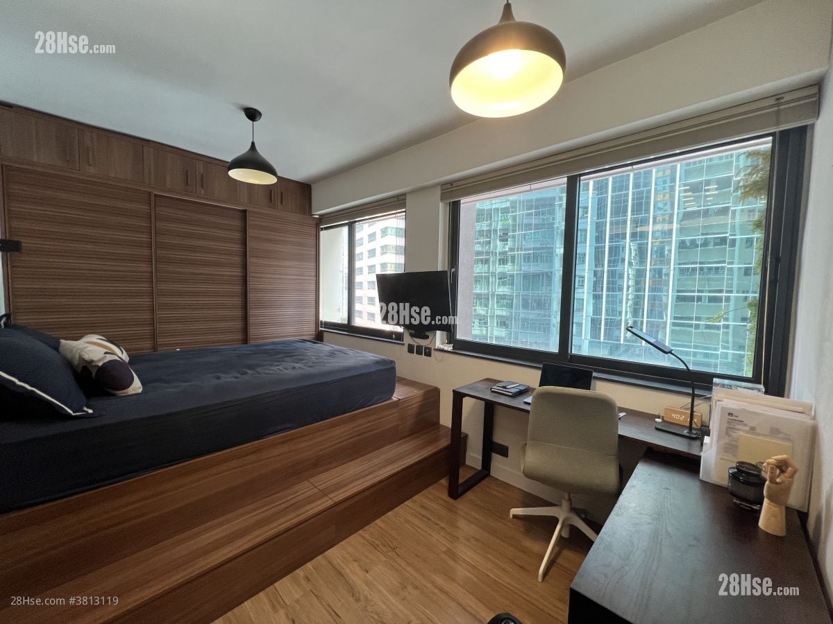 肇明大厦 租盘 1 房 , 1 浴室 421 平方尺