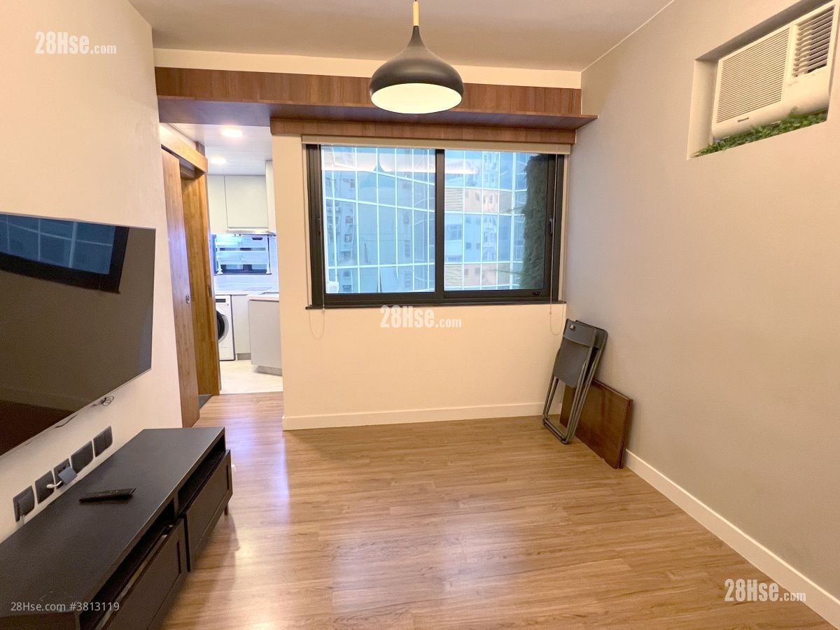 肇明大厦 租盘 1 房 , 1 浴室 421 平方尺