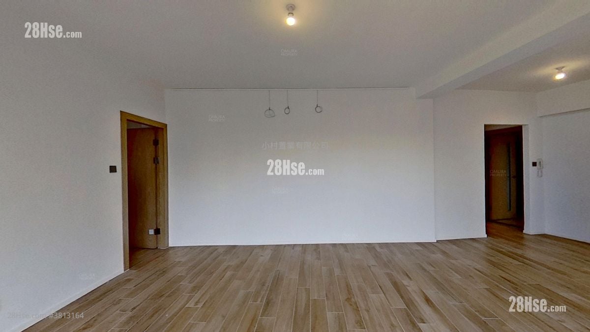 厅: 胜宗大厦 租盘 1 房 , 2 浴室 742 平方尺