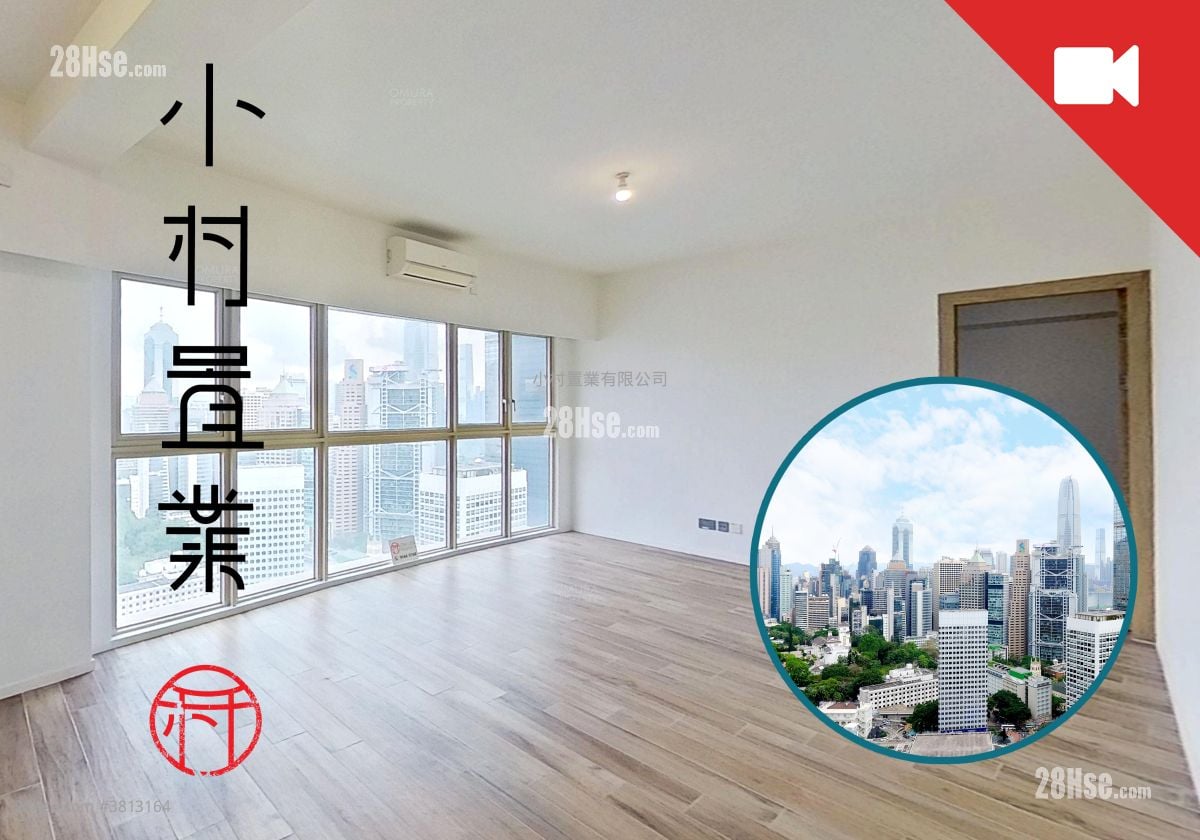 厅: 胜宗大厦 租盘 1 房 , 2 浴室 742 平方尺