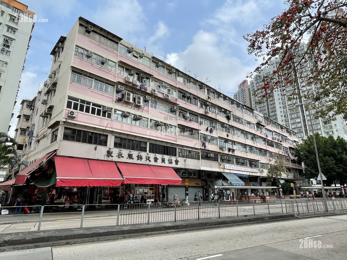 彩虹唐楼 售盘 636 平方尺