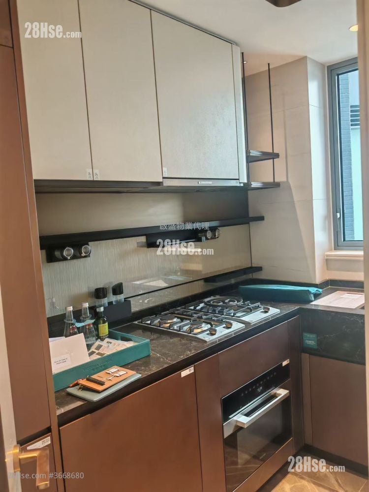 維港灣畔 租盤 2 房 , 1 浴室 513 平方呎