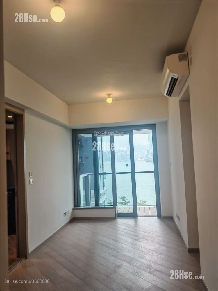 維港灣畔 租盤 2 房 , 1 浴室 513 平方呎